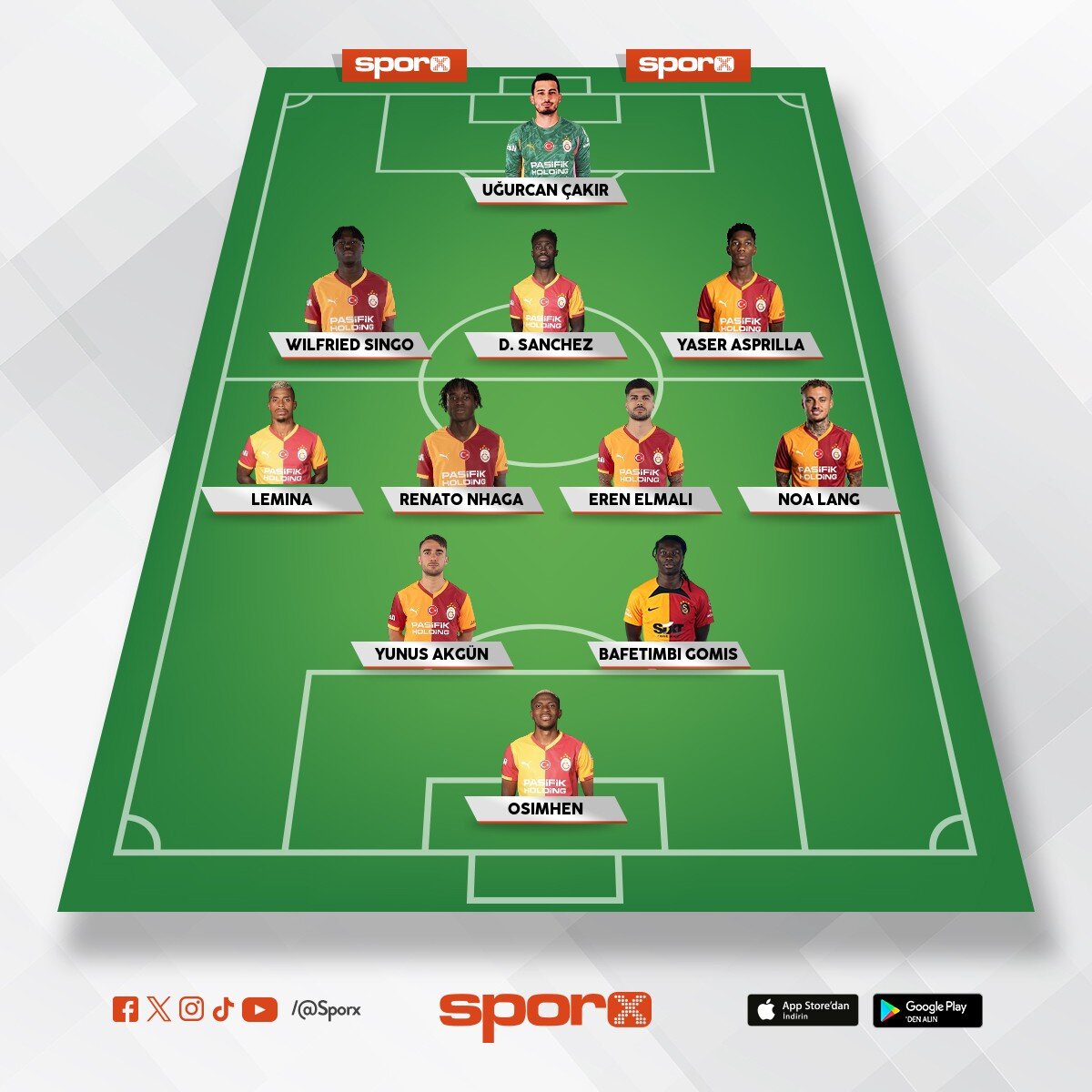 YUNUS EMRE AYG�N 
GALATASARAY