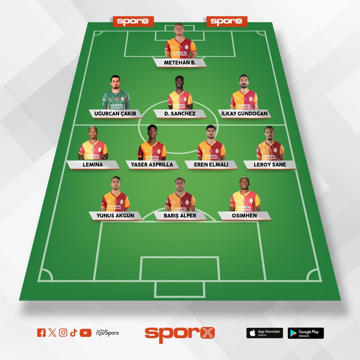 YUNUS EMRE AYG�N 
GALATASARAY