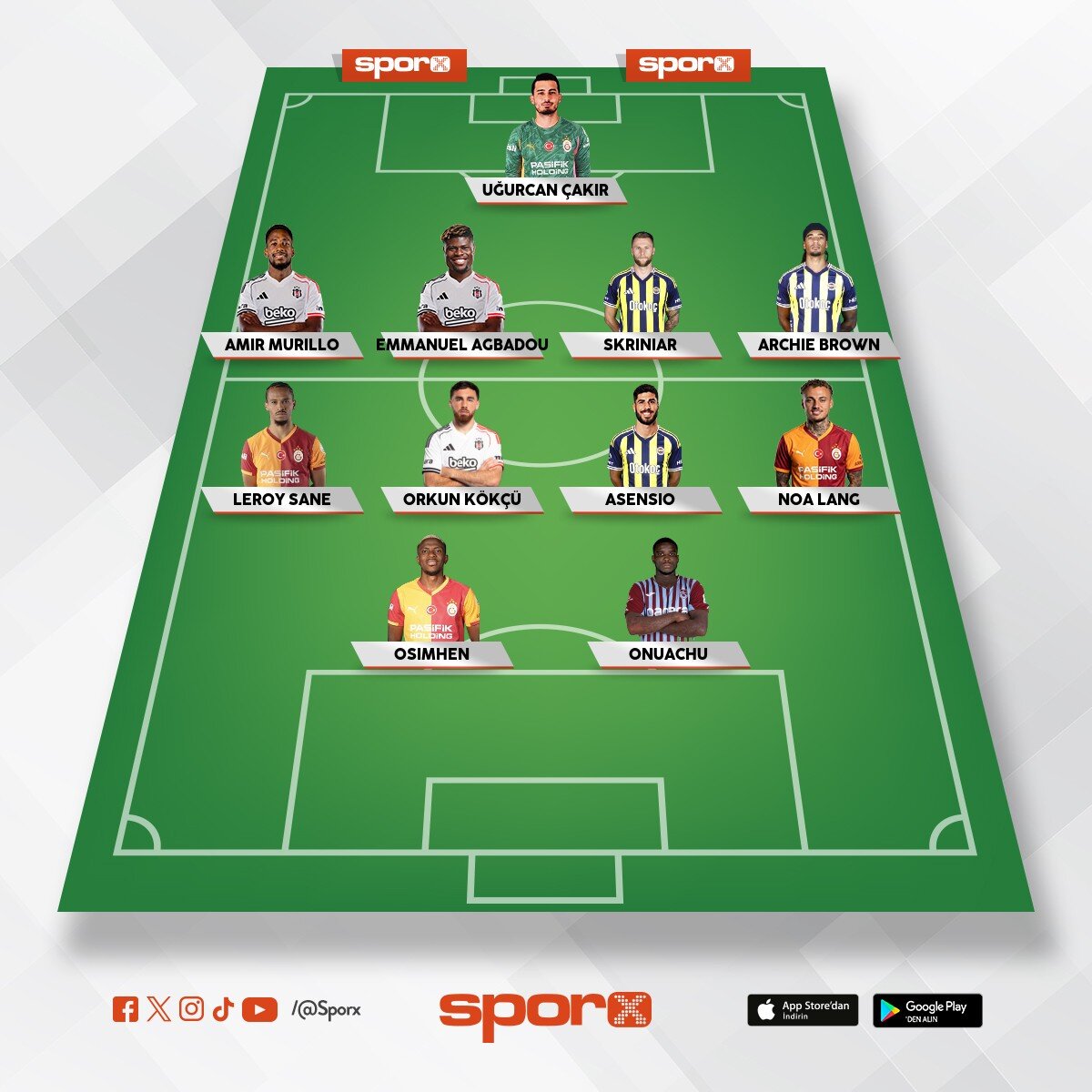 haftan�n tak�m�