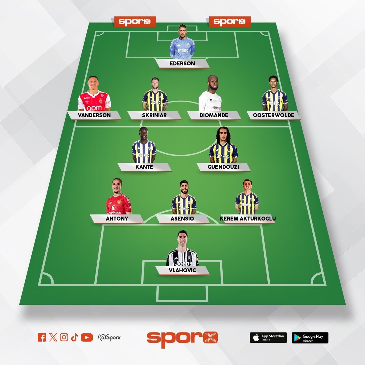 Al�m size �ampiyon kadro 