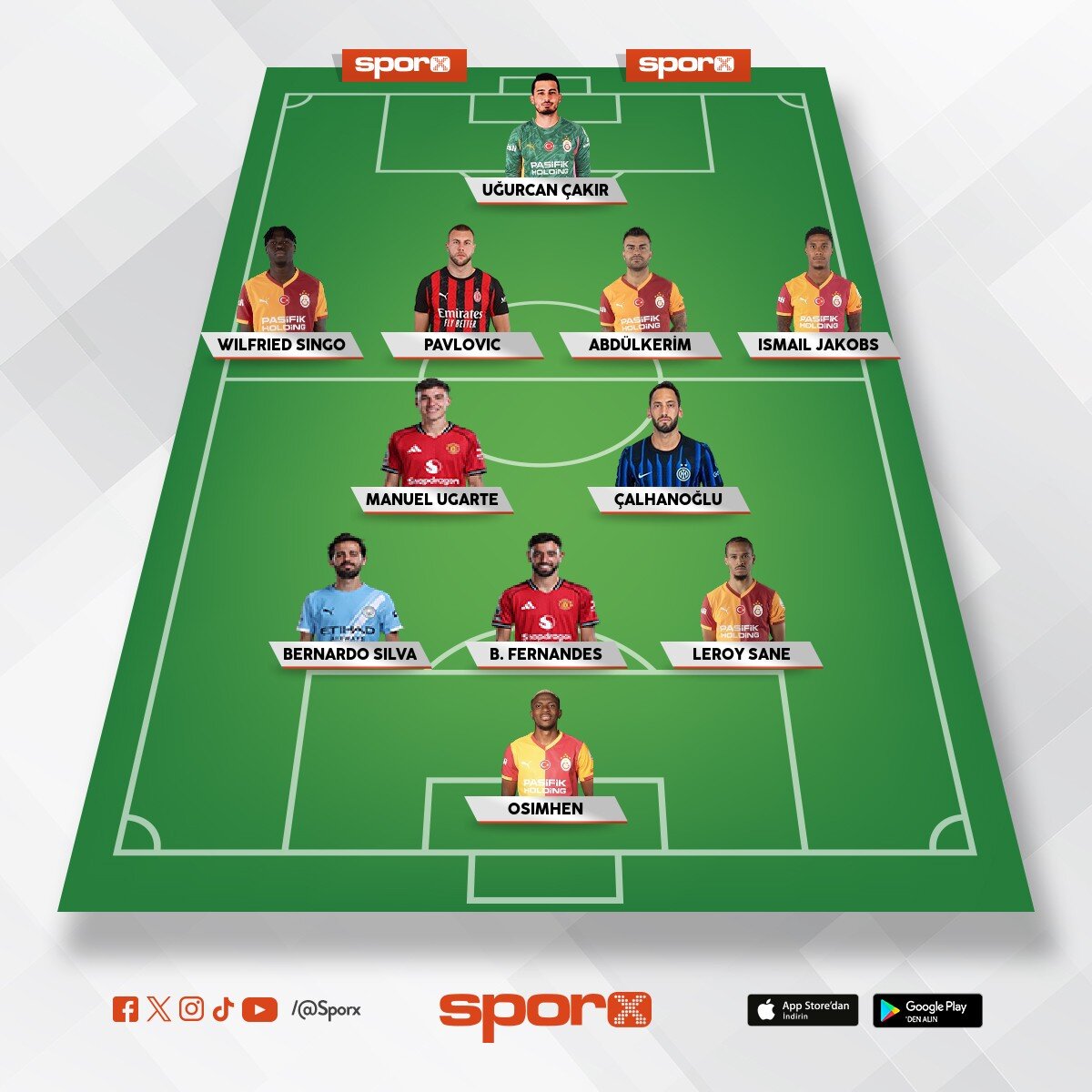 Bar��, �cardi, Torreira giderse 