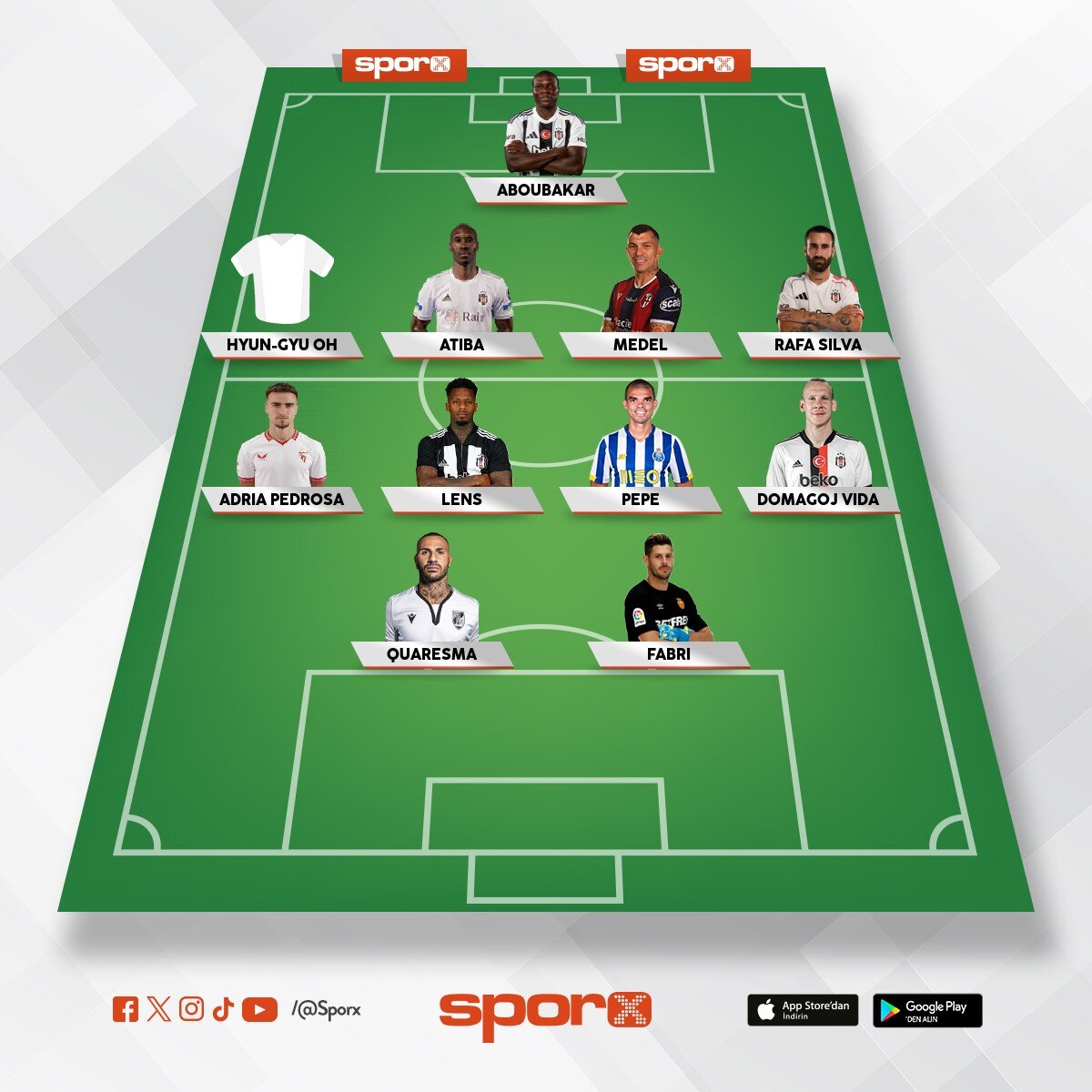 2018. Be�ikta�   kadrosu