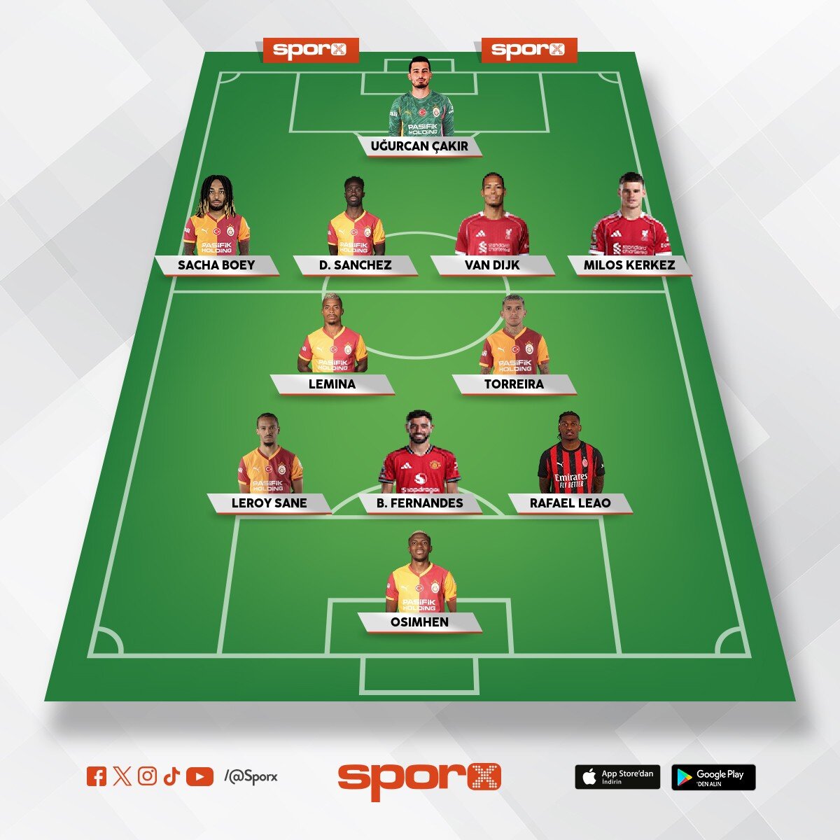 GALATASARAY imparatorluk kadrosu