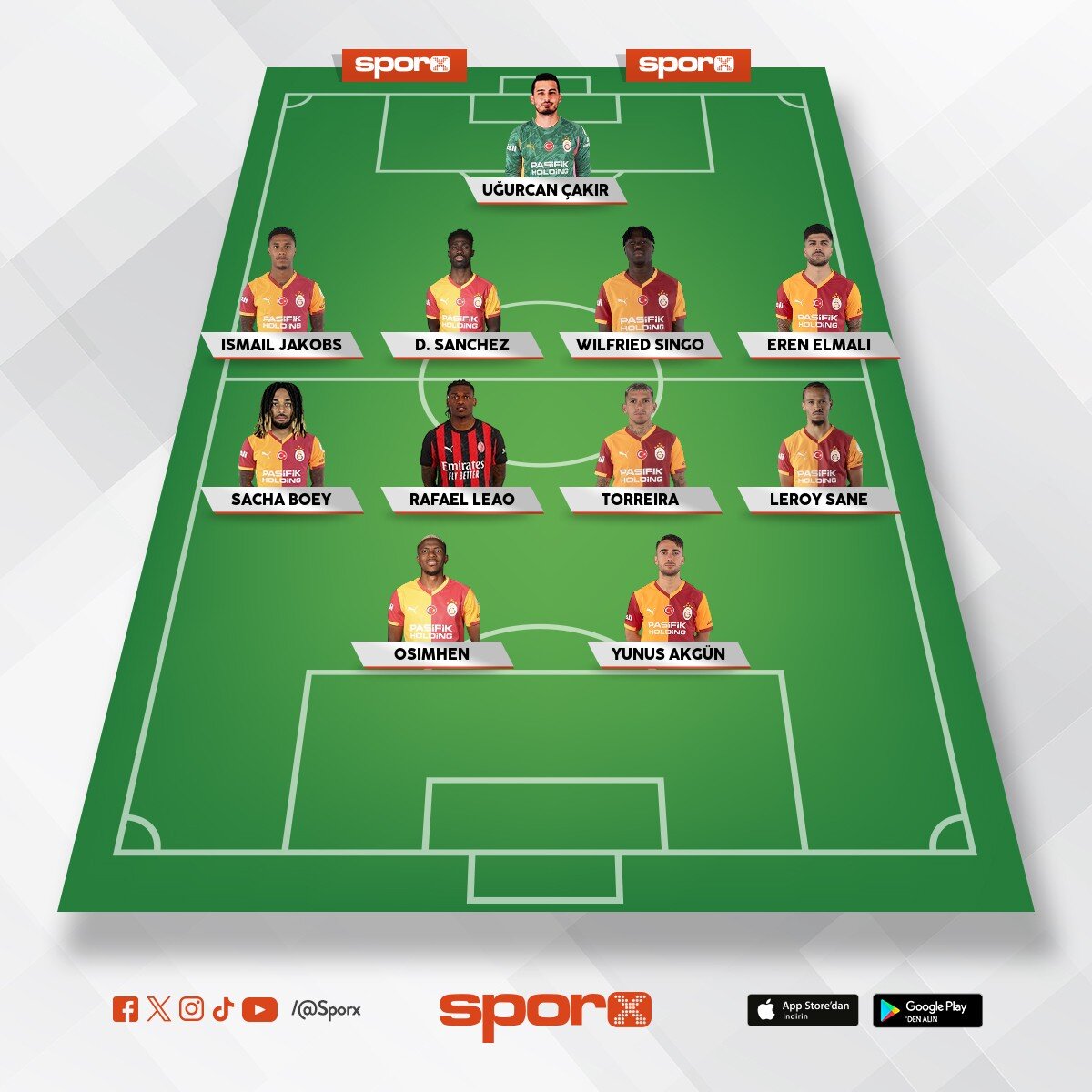 Galatasaray hayali kadro