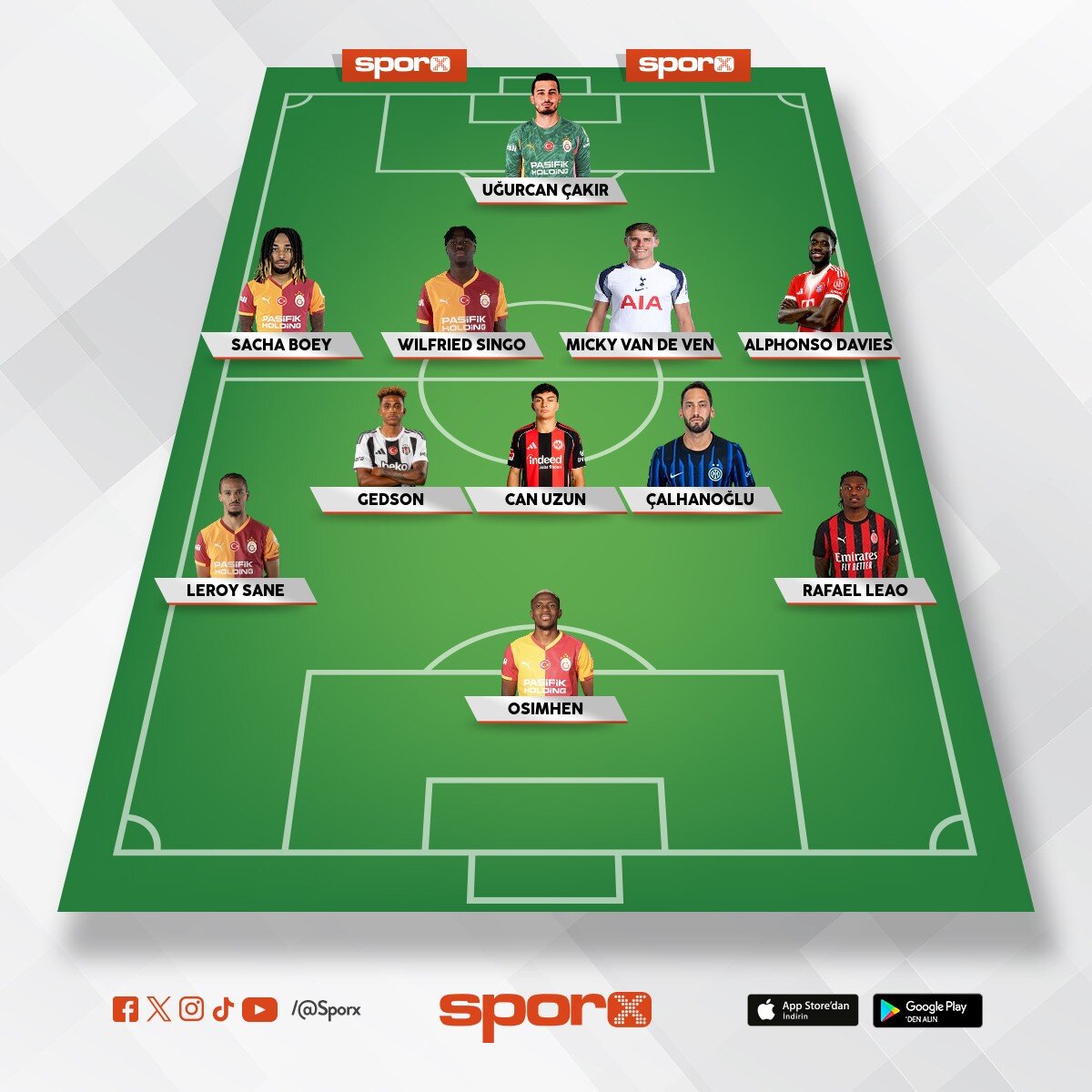 Osi 50 gol