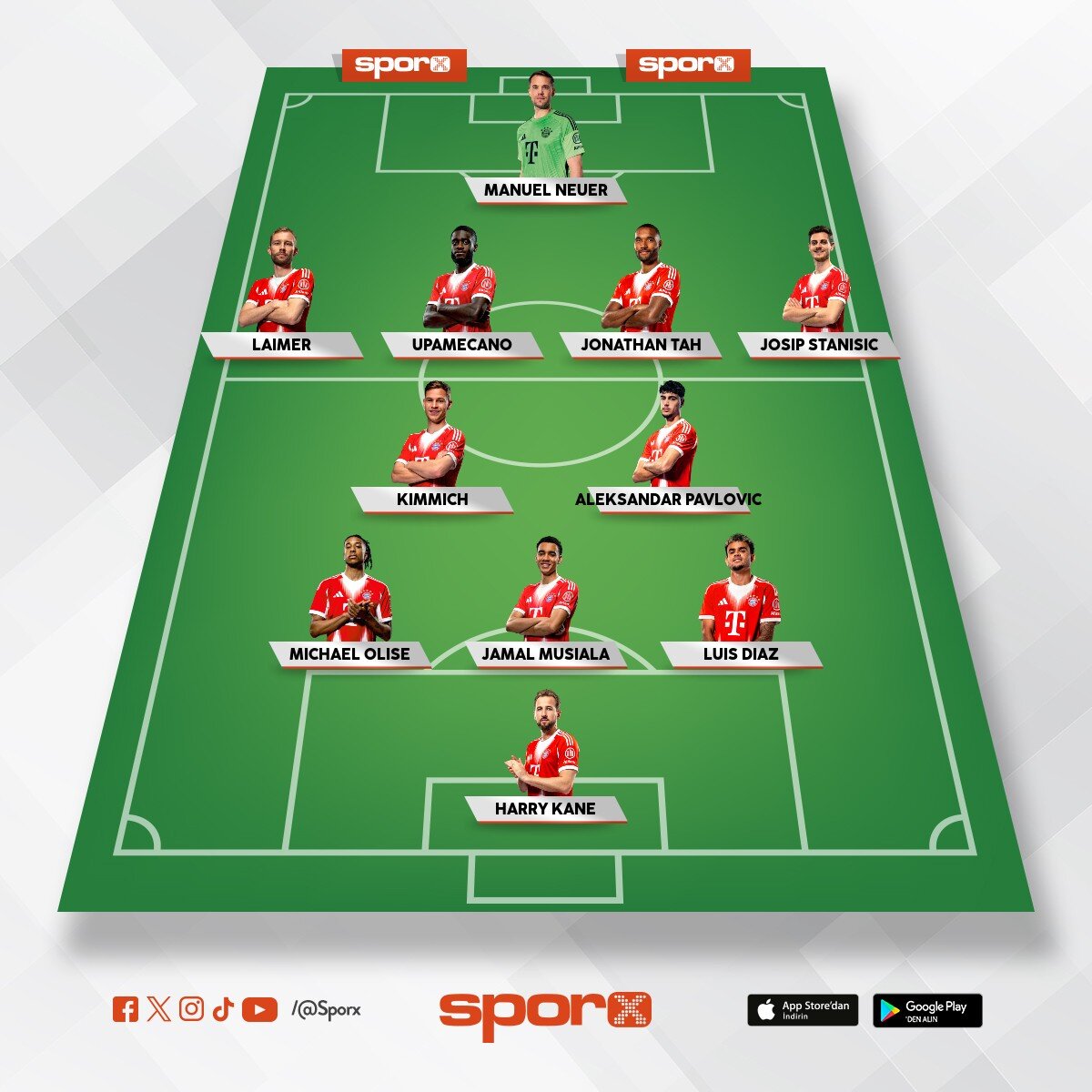 XI of Bayern M�nchen 