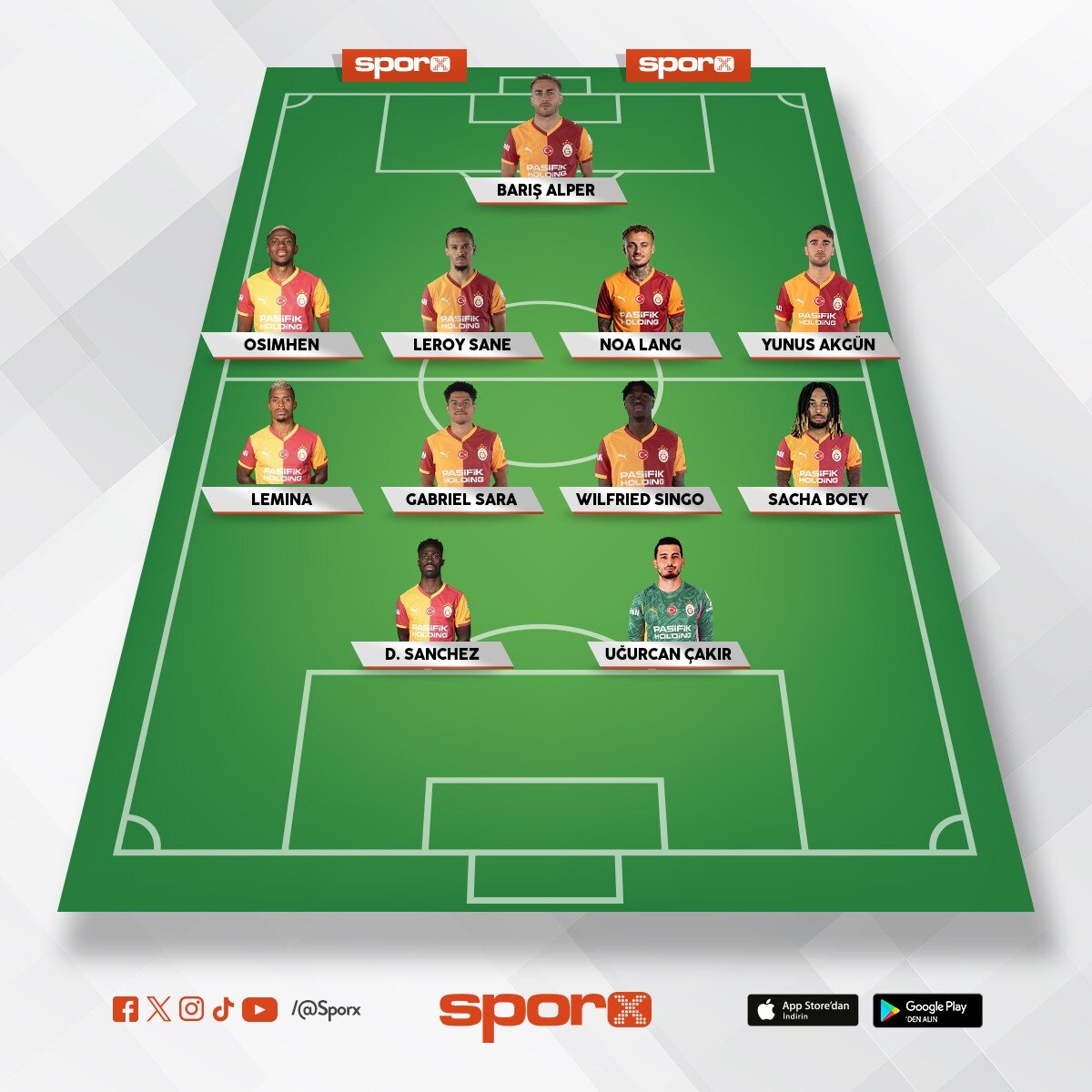 Galatasaray Aslan pes etmez pes etmeyi bilmez
pes etmeyi sevmez pes etmeyi seven, pes etmeyi
bilen s