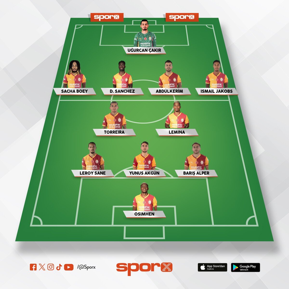 GALATASARAY - ANTALYASPOR MA�I �LK 11'�