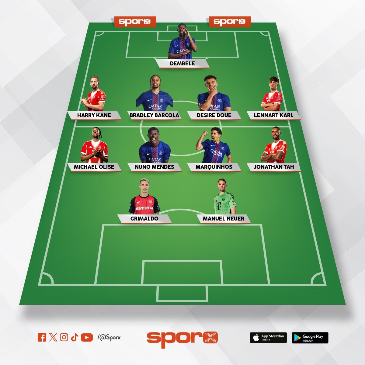 PSG r Bayern
