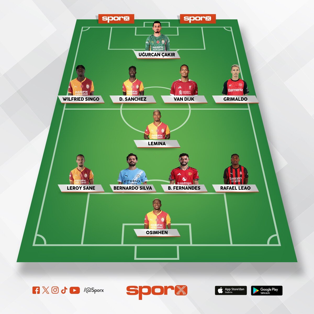 Galatasaray 300M b�t�e ilk 11
