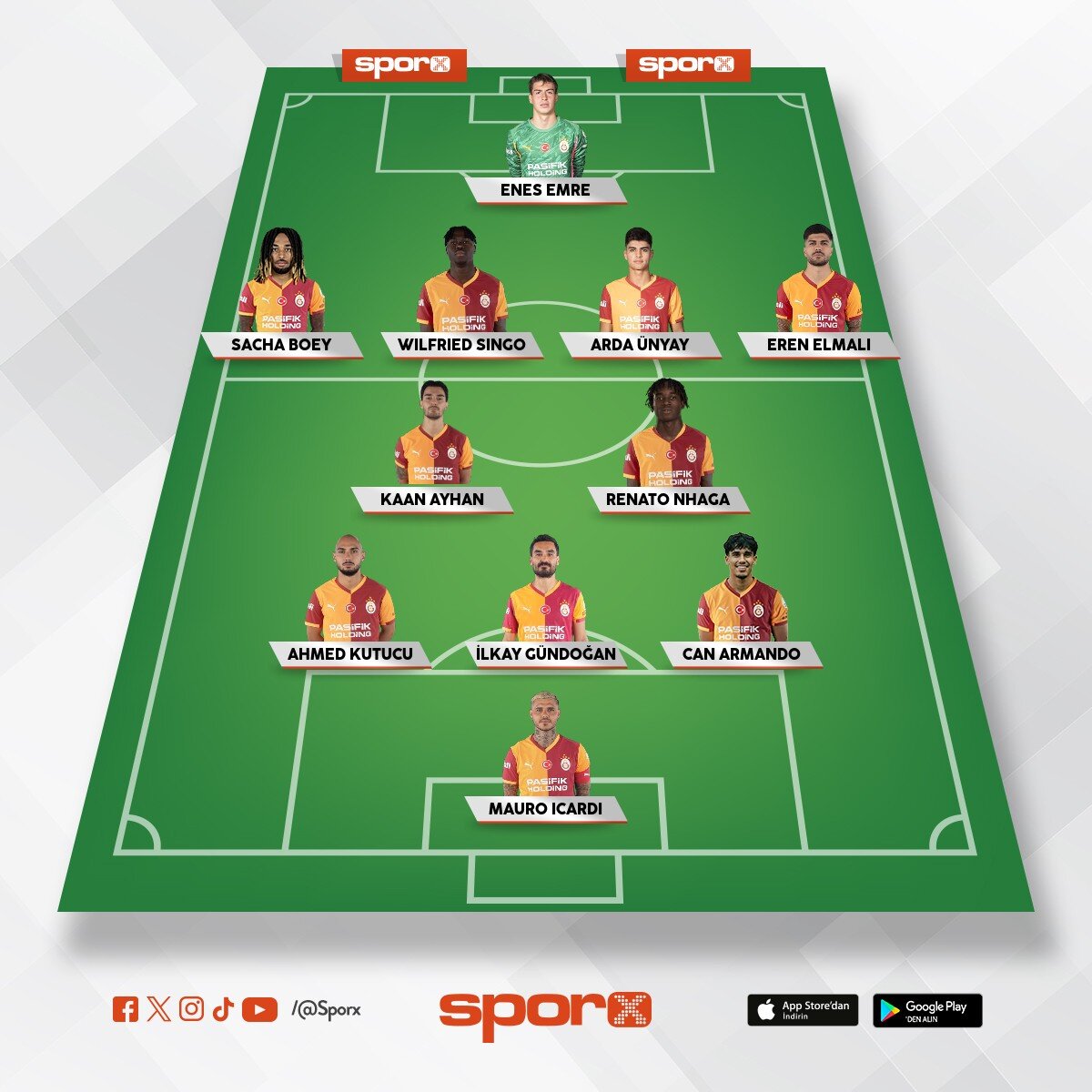 Kas�mpa�a ilk 11 