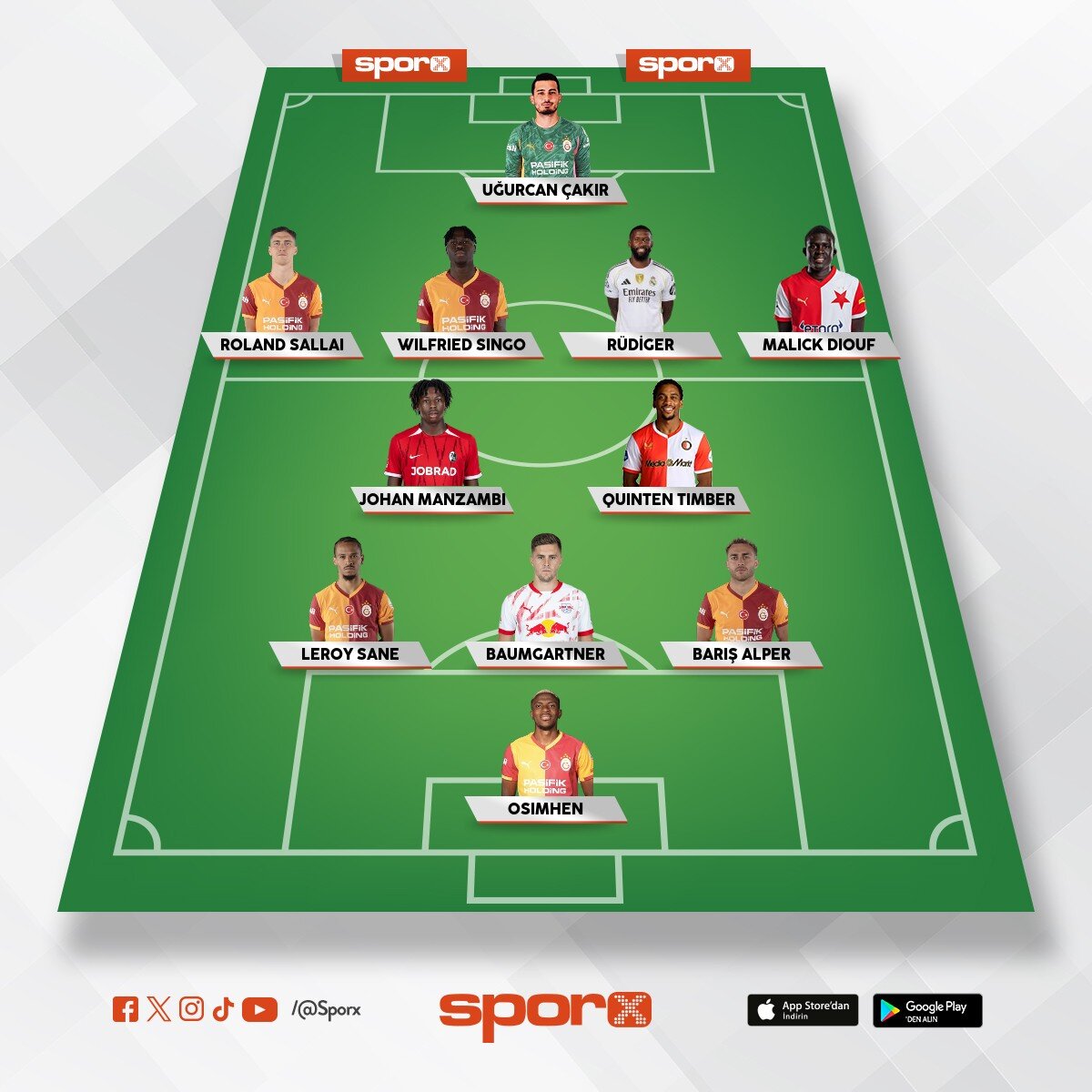 GALATASARAY DOMALTAN KADRO