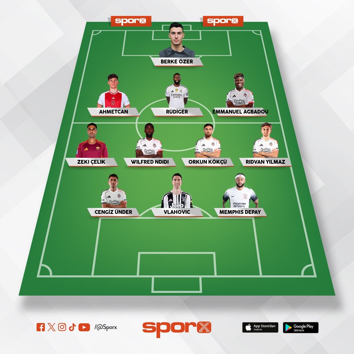 Be�ikta� 3-4-3 Transfer S�zle�me biten
