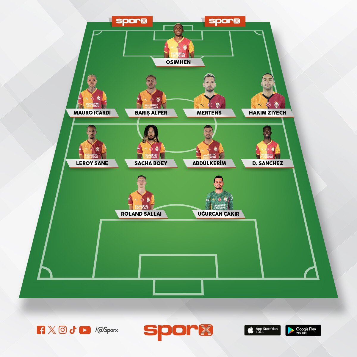 GALATASARAY �LK ON B�R