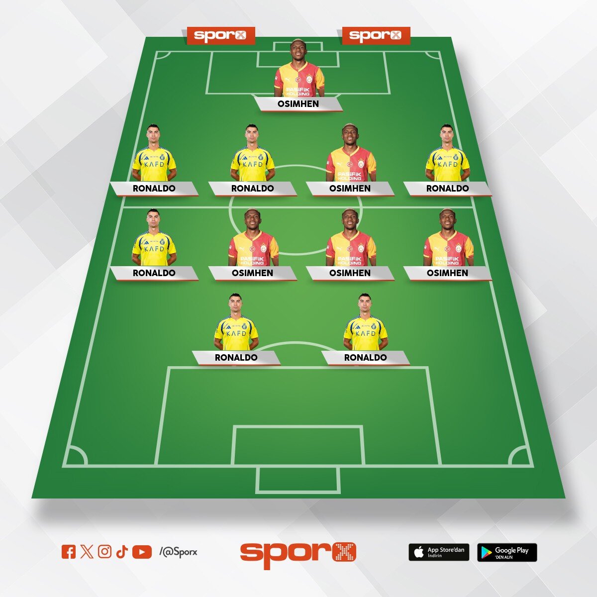OS�MHEN RONALDO