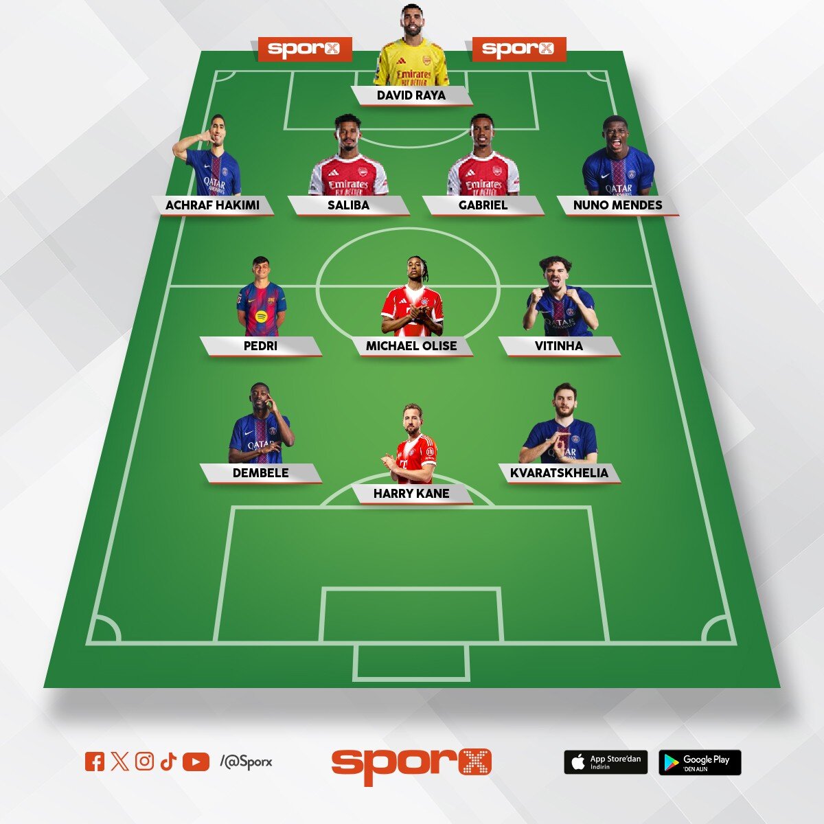 D�nya ilk 11