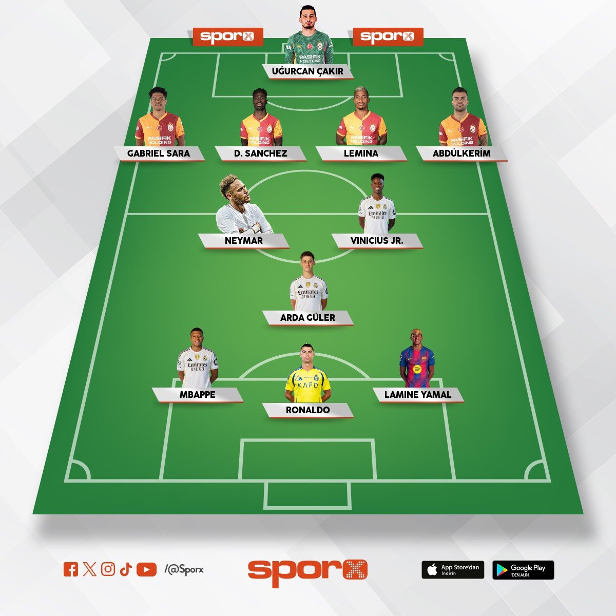 �ok sa�lam ilk 11 