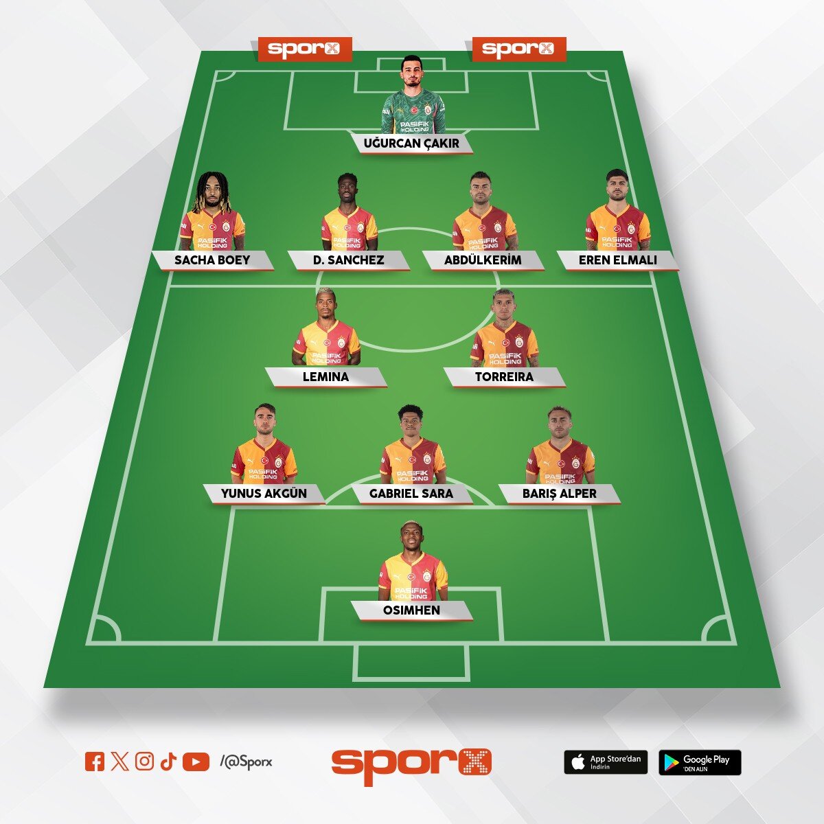 sana yeter kadron Galatasaray