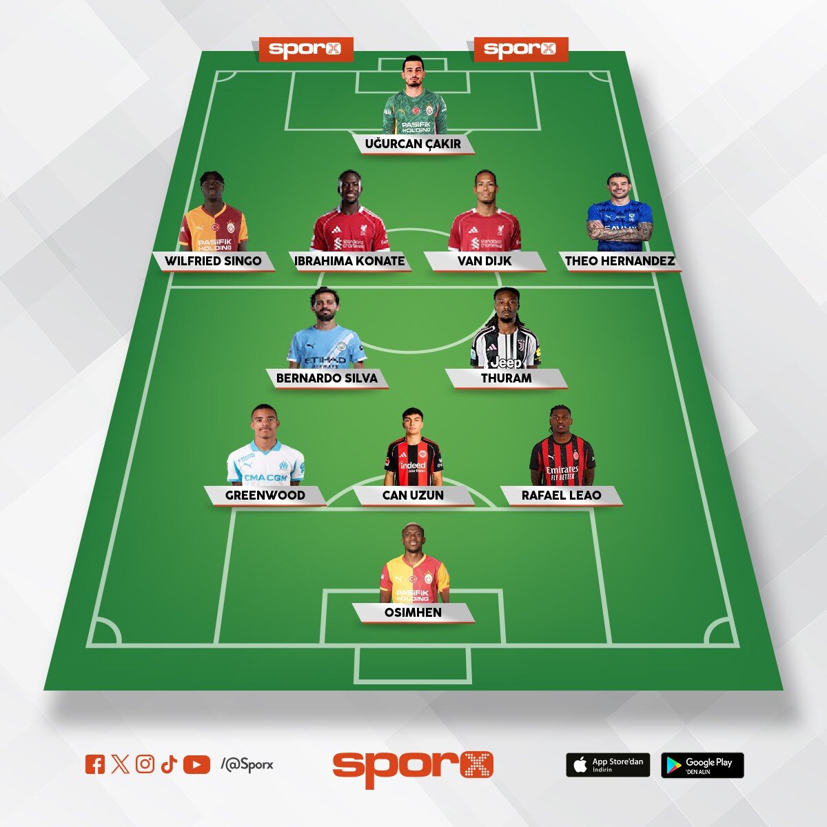 Galatasaray R�ya KADRO 
