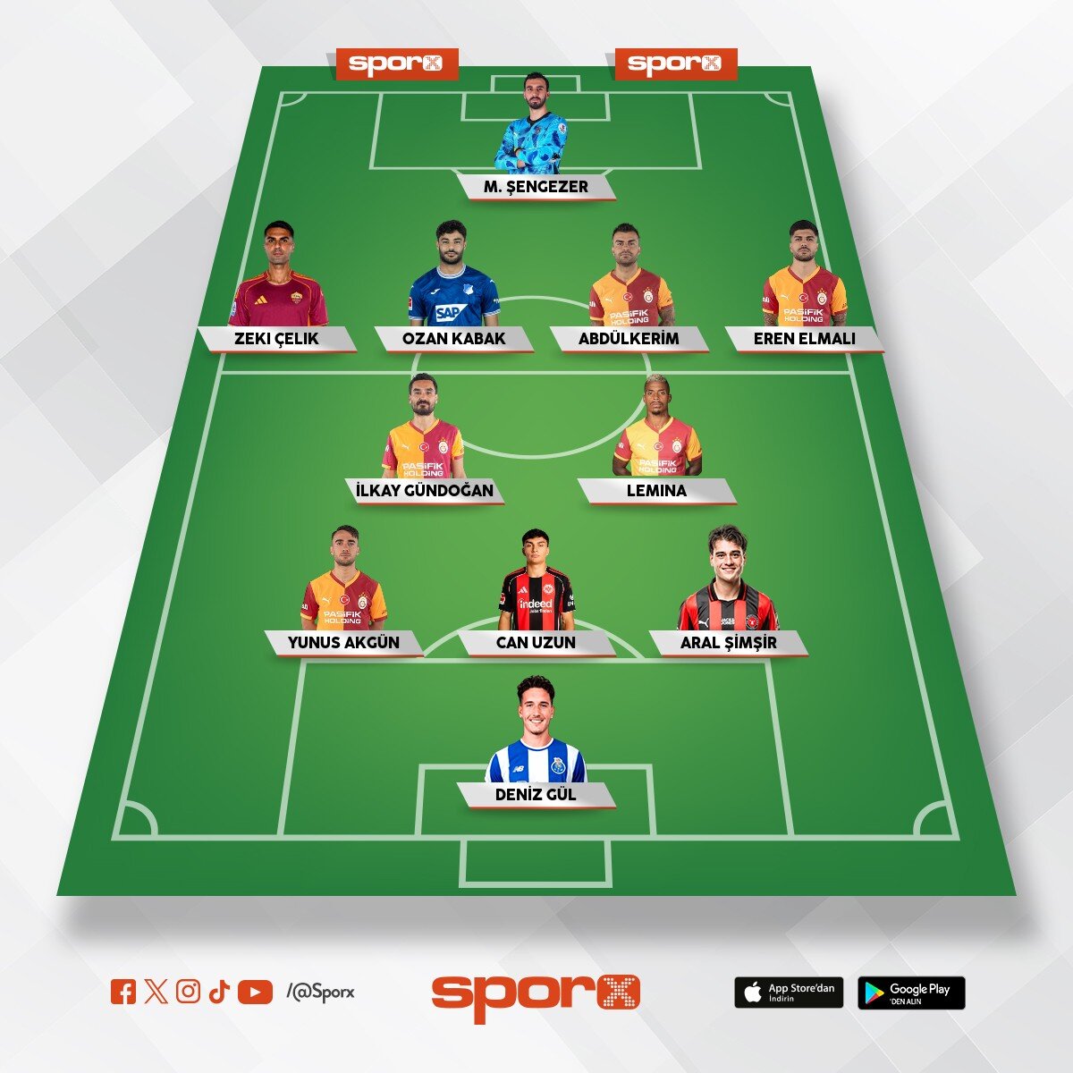 Galatasaray yedek kadro 