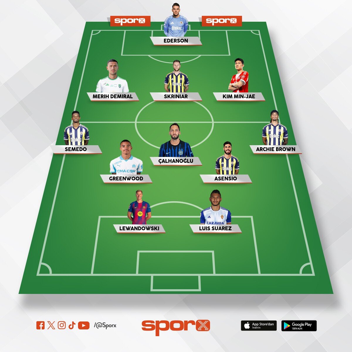 Fenerbah�e ilk 11
