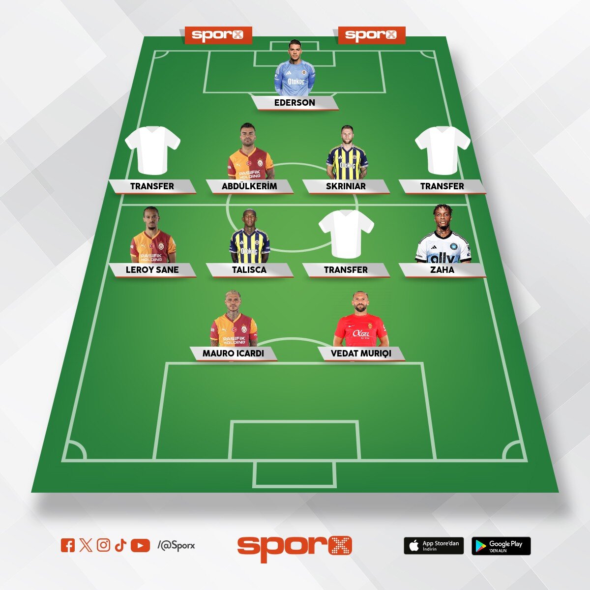 S�per lig transfer �al�mlar�