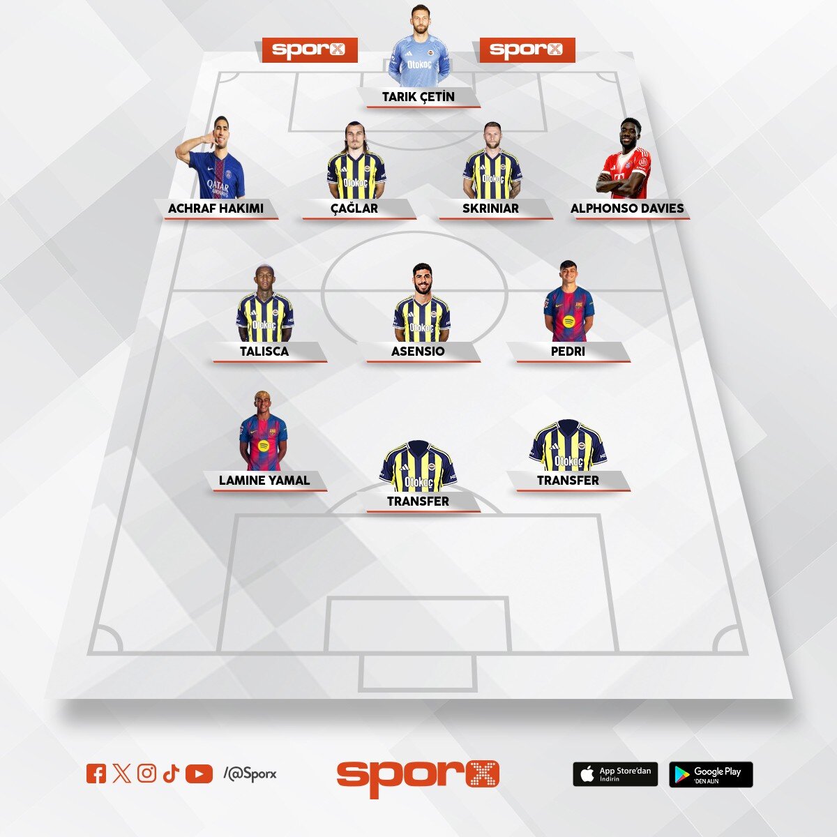 2 Transfer Daha Gerekli. Sonra Yaslan Arkana.