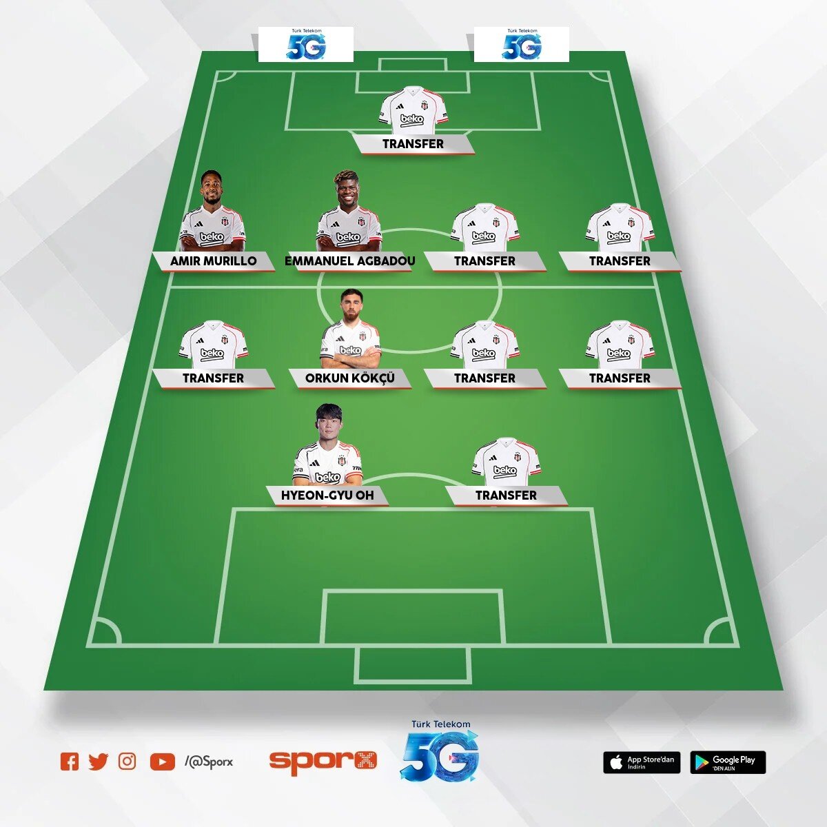  Be�ikta� transfer istiyoruz 