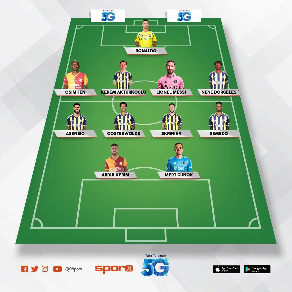 Fenerbah�e ilk 11