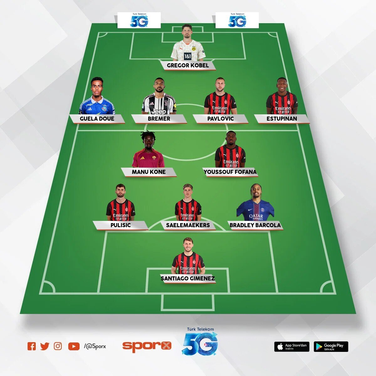 Milan New X11