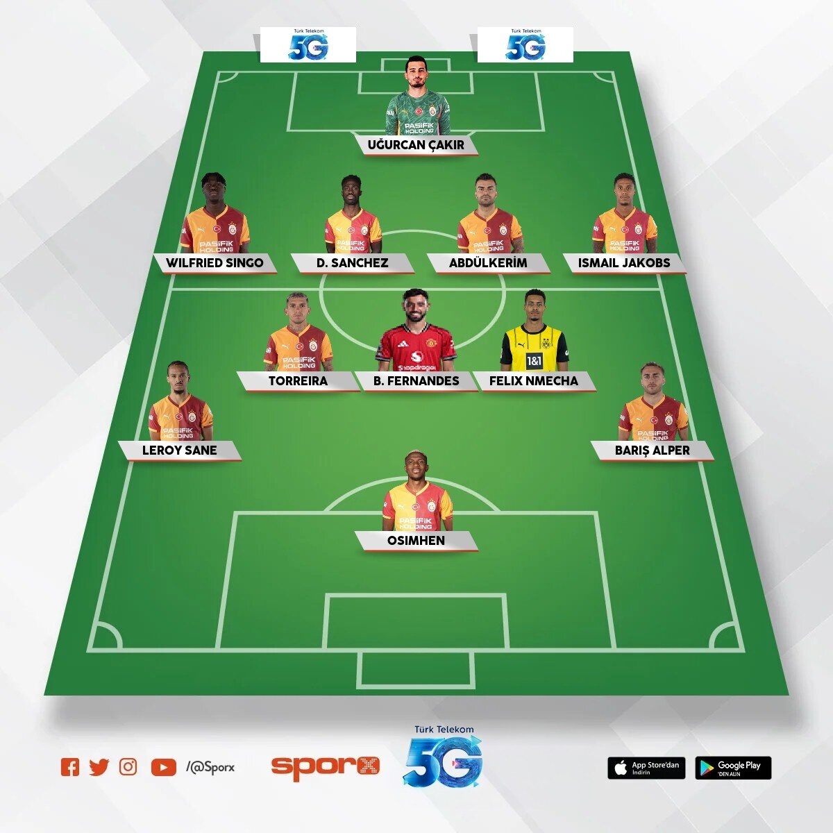 2 tane sa�lam transfer yeter ilk 11 e