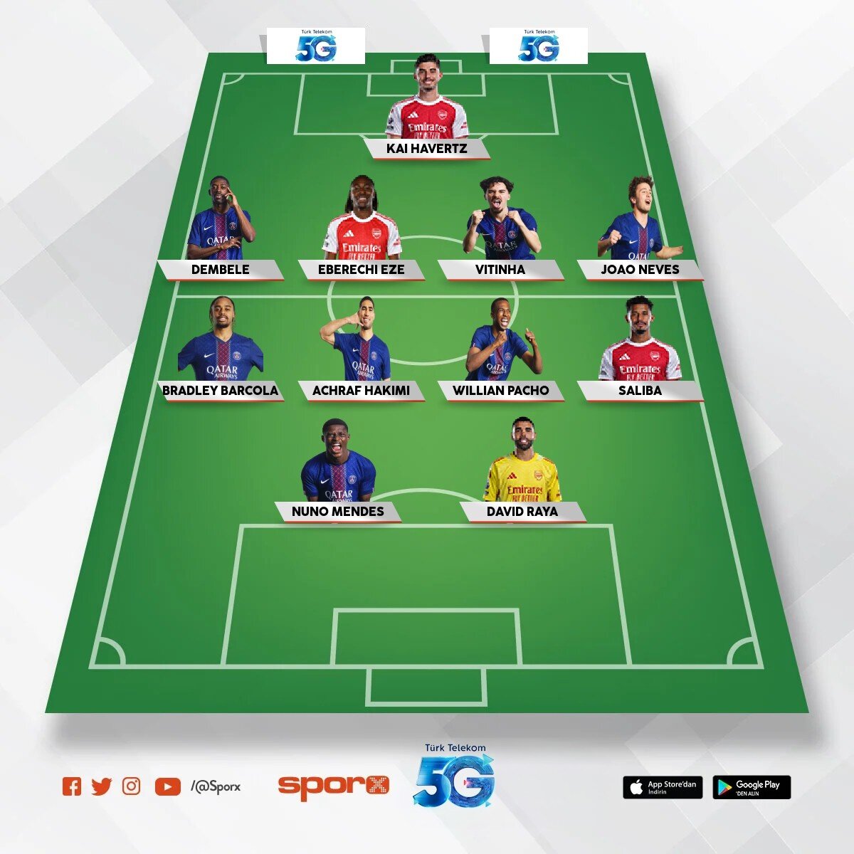 Paris - Saint Germain - Arsenal IX
