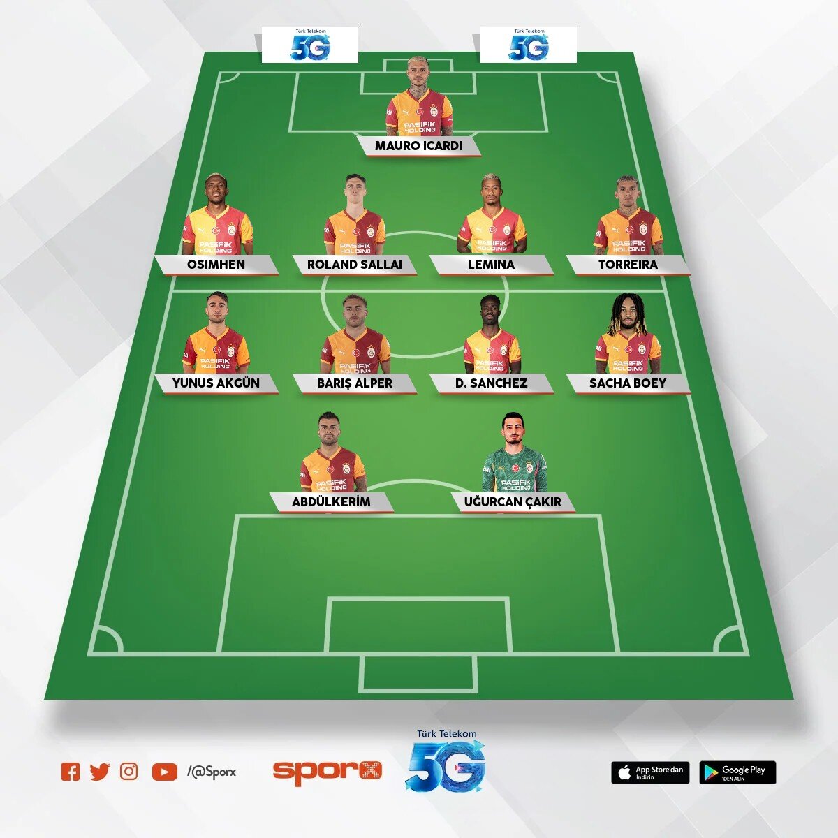 galatasaray 1 numara