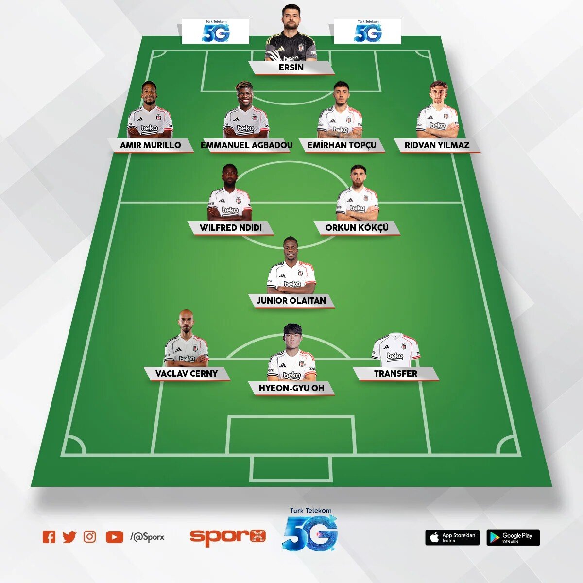 tek transferli bjk