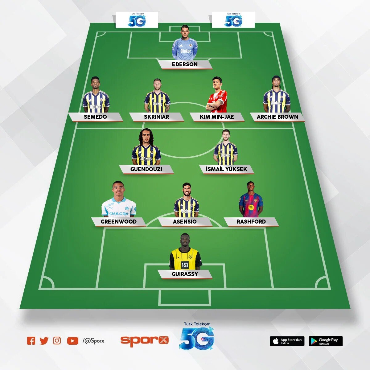 4 futbolcu alacaksn