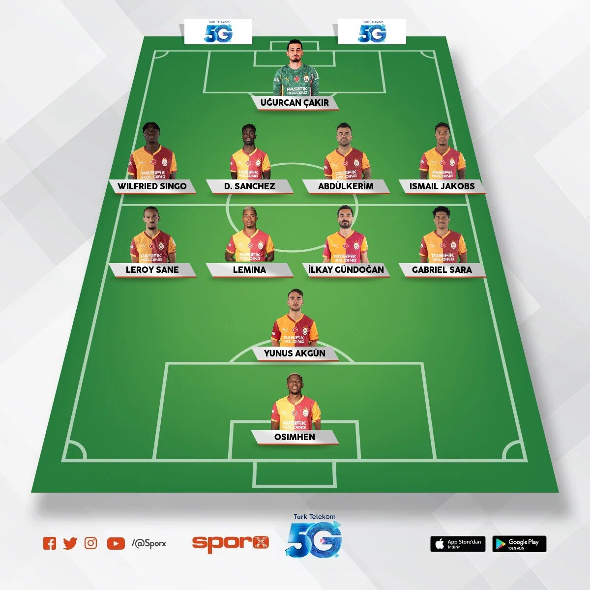 Galatasarayin efsaneleri