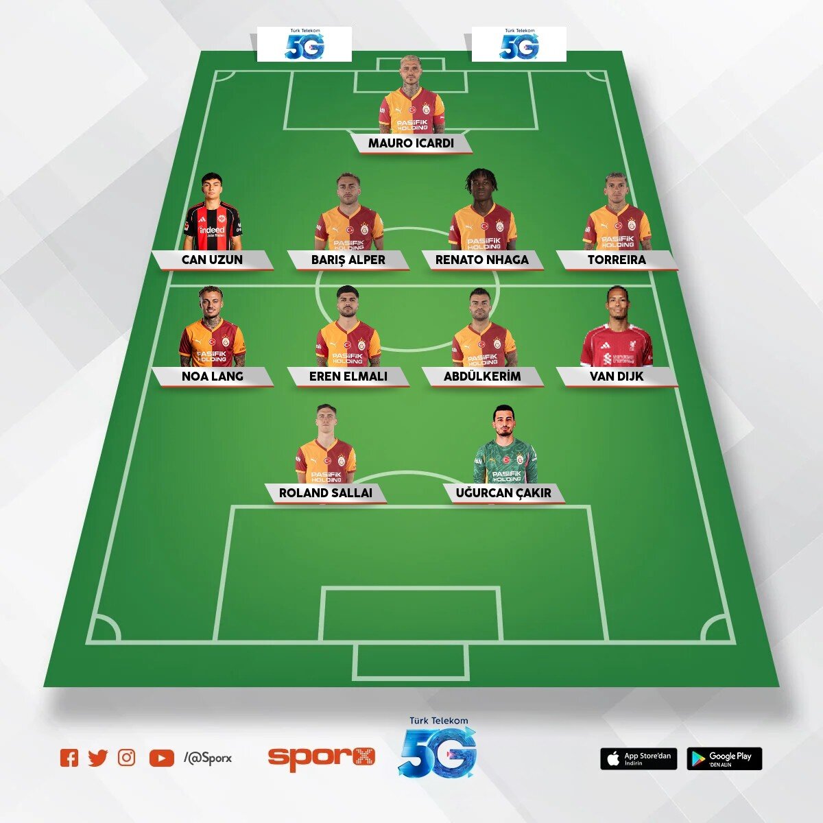 Galatasaray kadromuz efso?