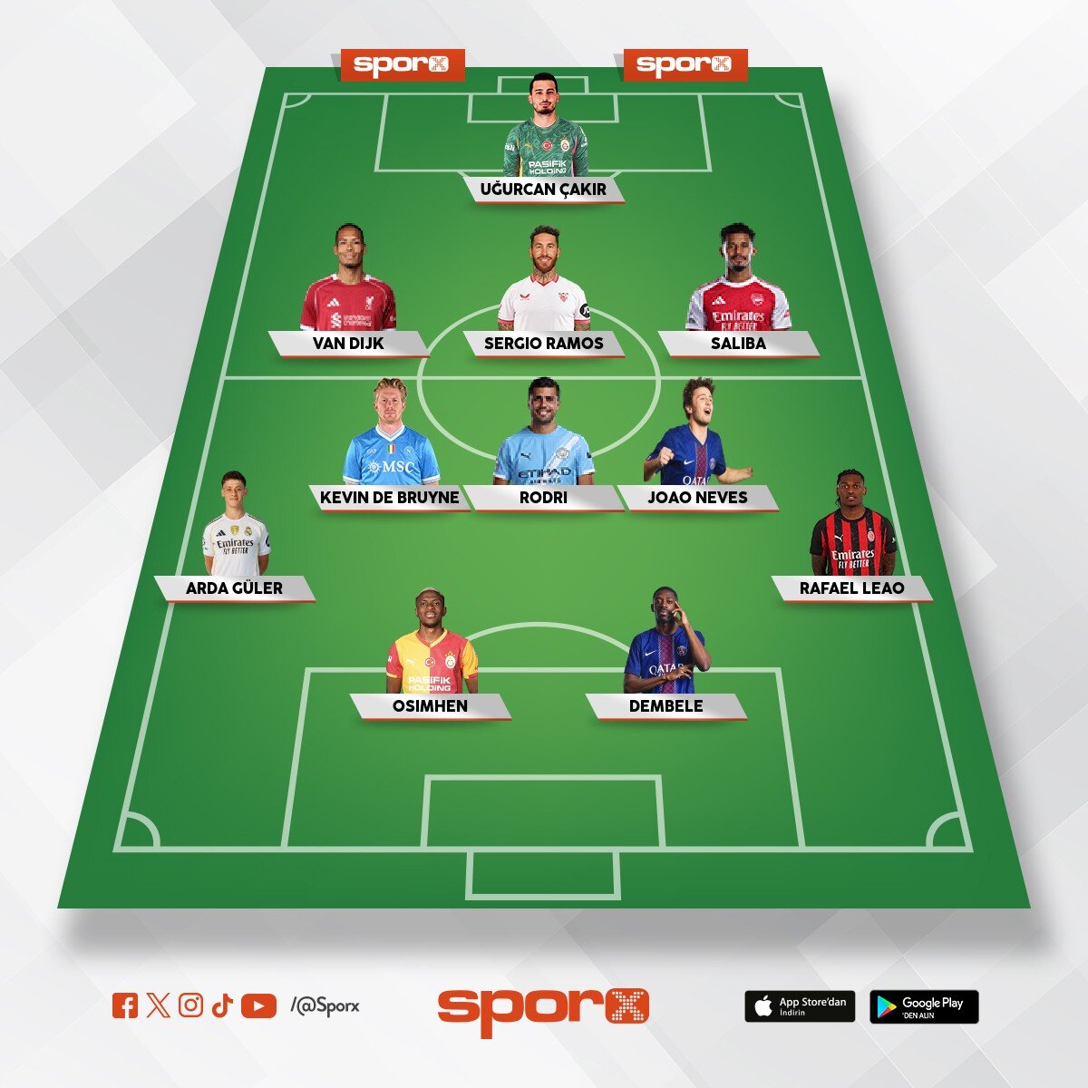 D�nya Kadrosu (world squad)