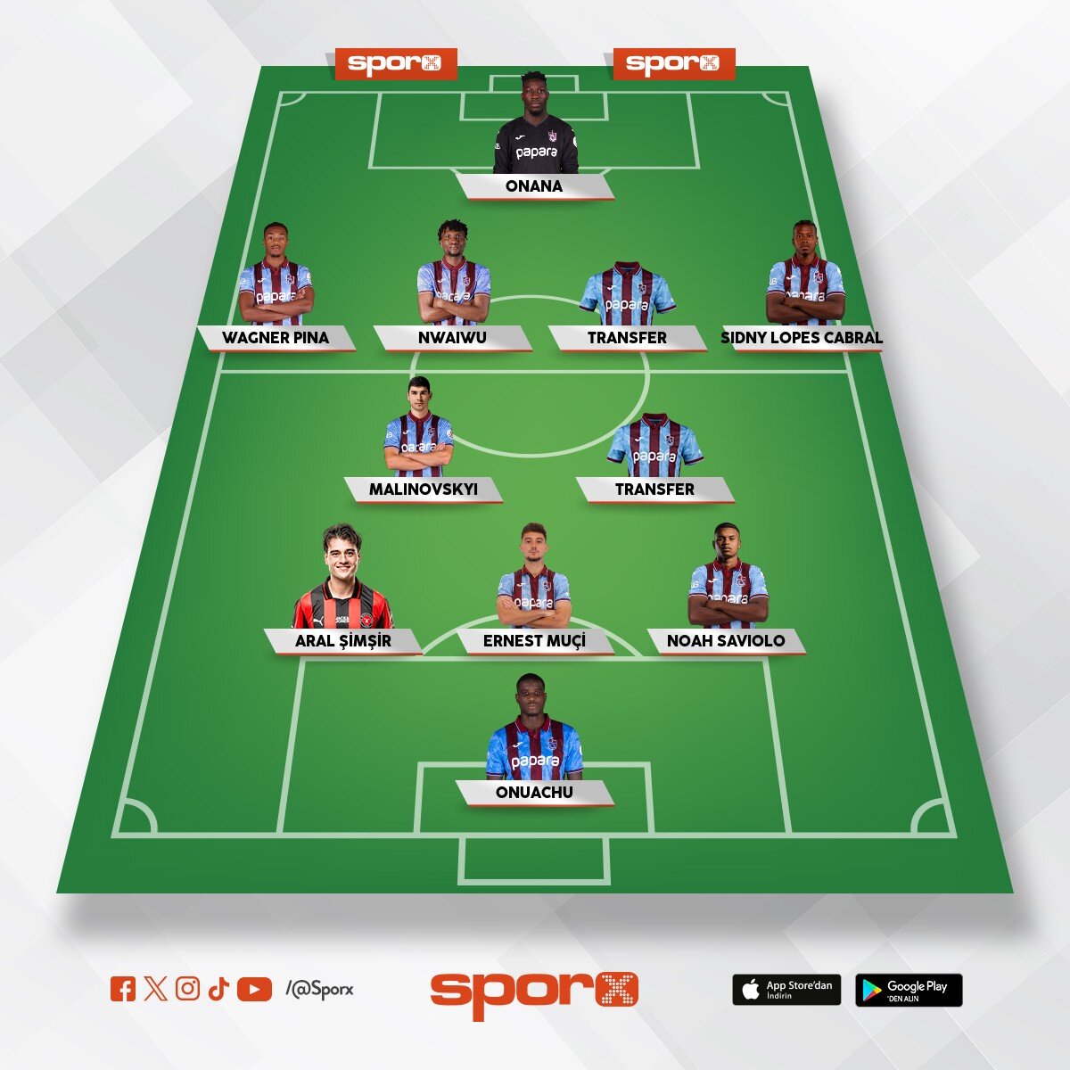 2 transfer var saglam olursa sampiyonuz