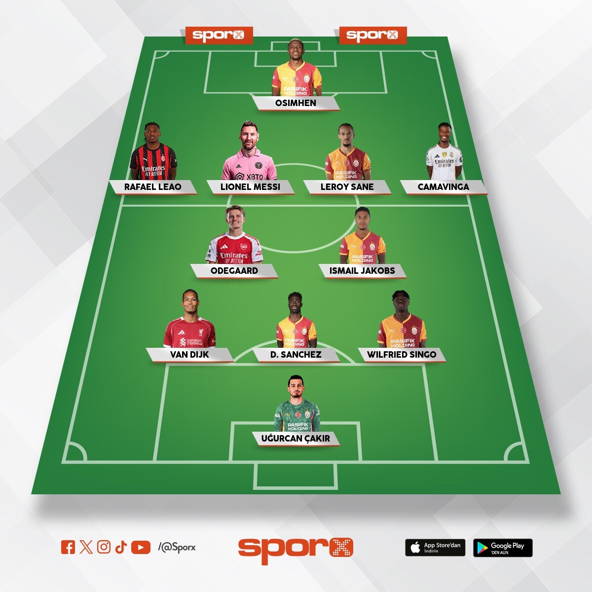 Galatasaray �l yari final g�rcek kadro Diyar Yal��n