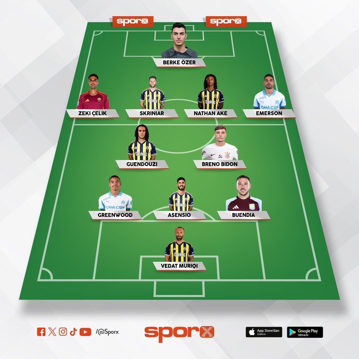 Zxcvbnmöç Sporx İlk11