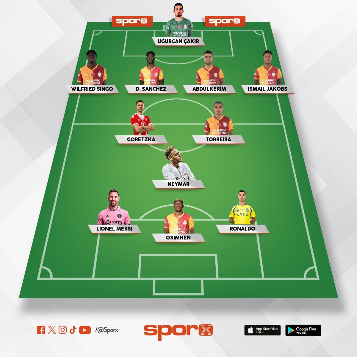Legends Welcome to Galatasaray 