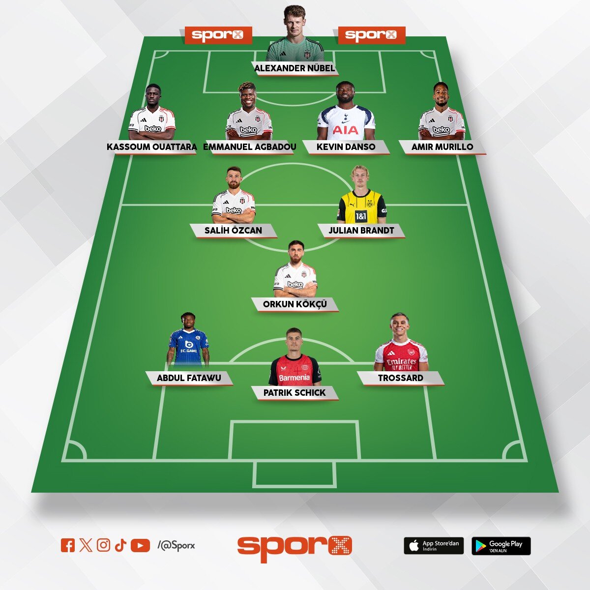 ziraat samp�yonu ilk 11