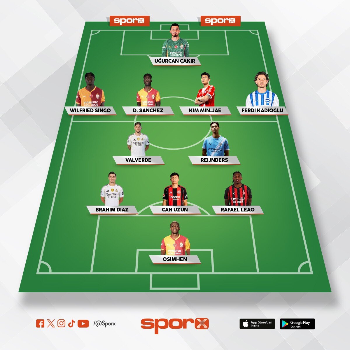 Galatasaray R�ya KADRO 
