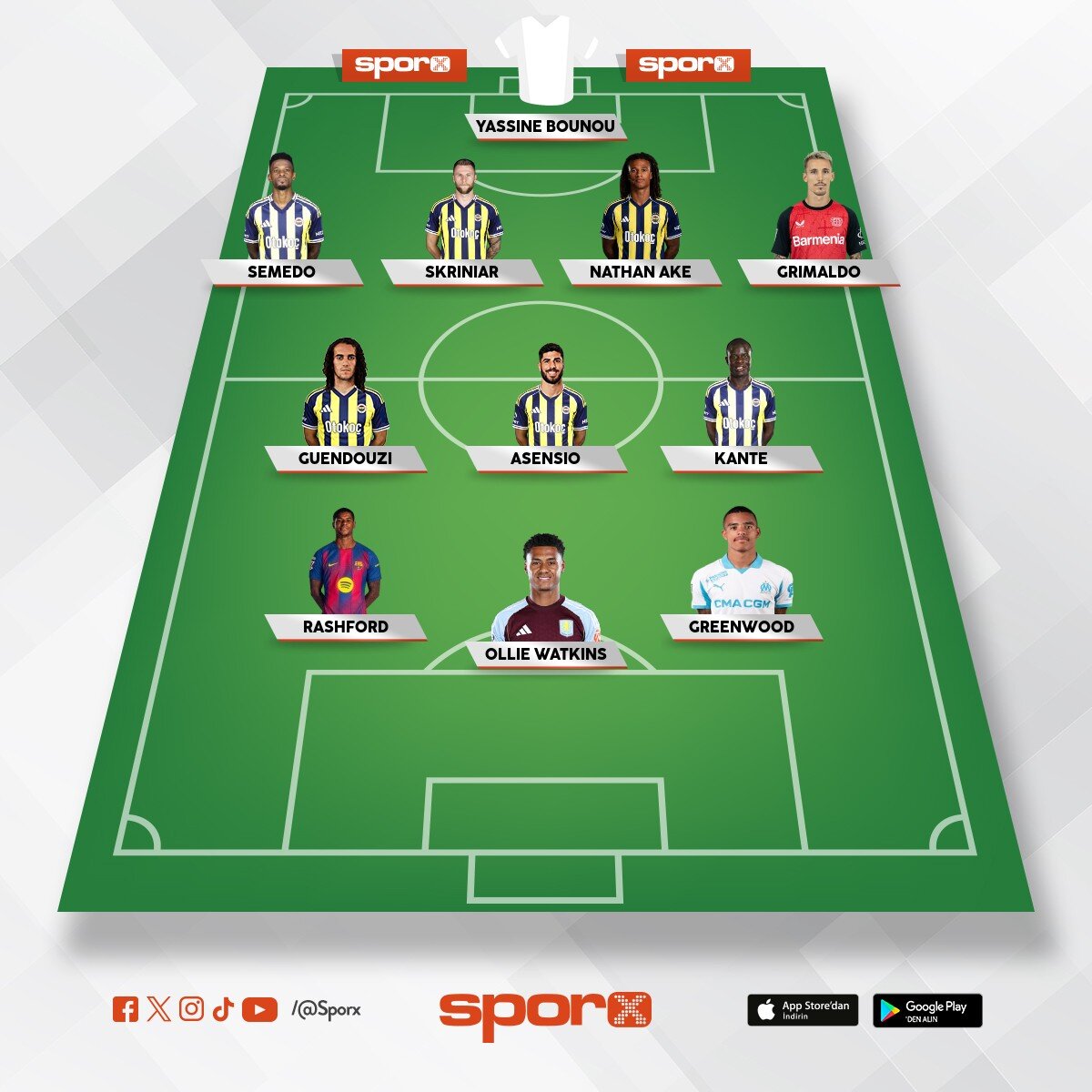 120.y�l aziz papi ve ismail hocamla 120.y�l pro max �ampiyon fener kadrosu[watkins yerine guirassry 
