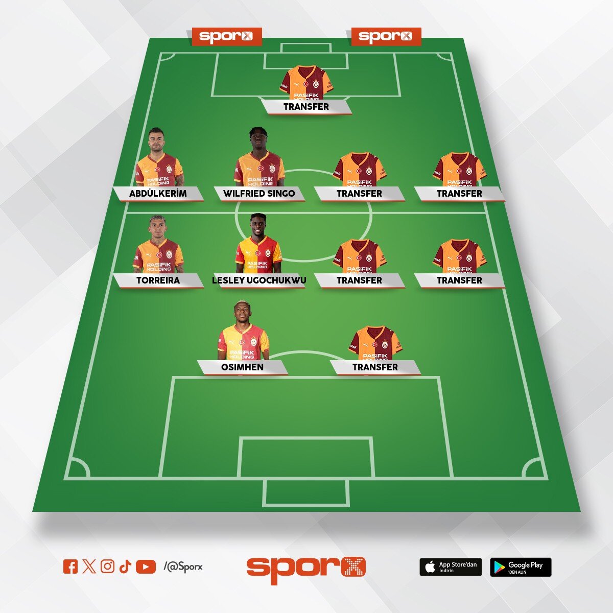 Galatasaray a acil transfer �art 