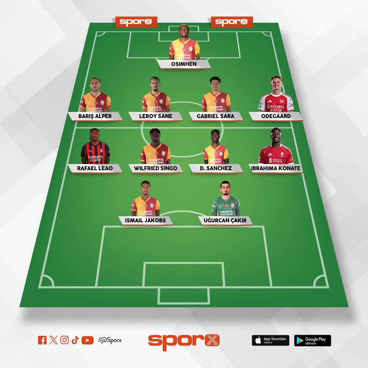 26-27 Galatasaray 
Enis reyhan