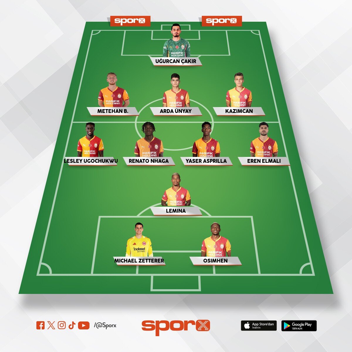 �ye Galatasaray �ampiyon