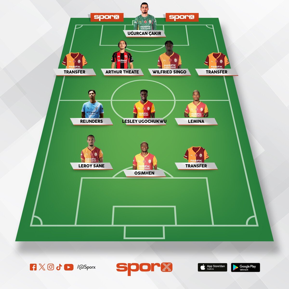 Galatasaray 26-27 dursun transfer yap lan