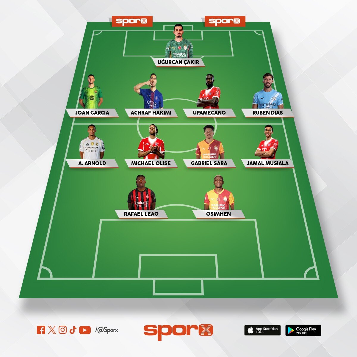 galatasaray efsane kadro